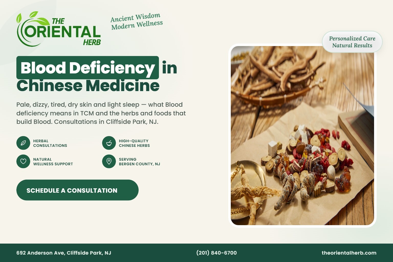 Blood Deficiency in Chinese Medicine: Signs, Causes and Blood-Building Herbs