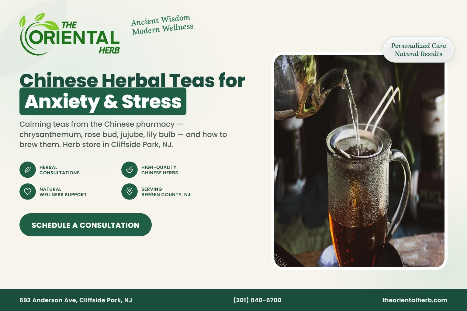 Best Chinese Herbal Teas for Anxiety and Stress Relief