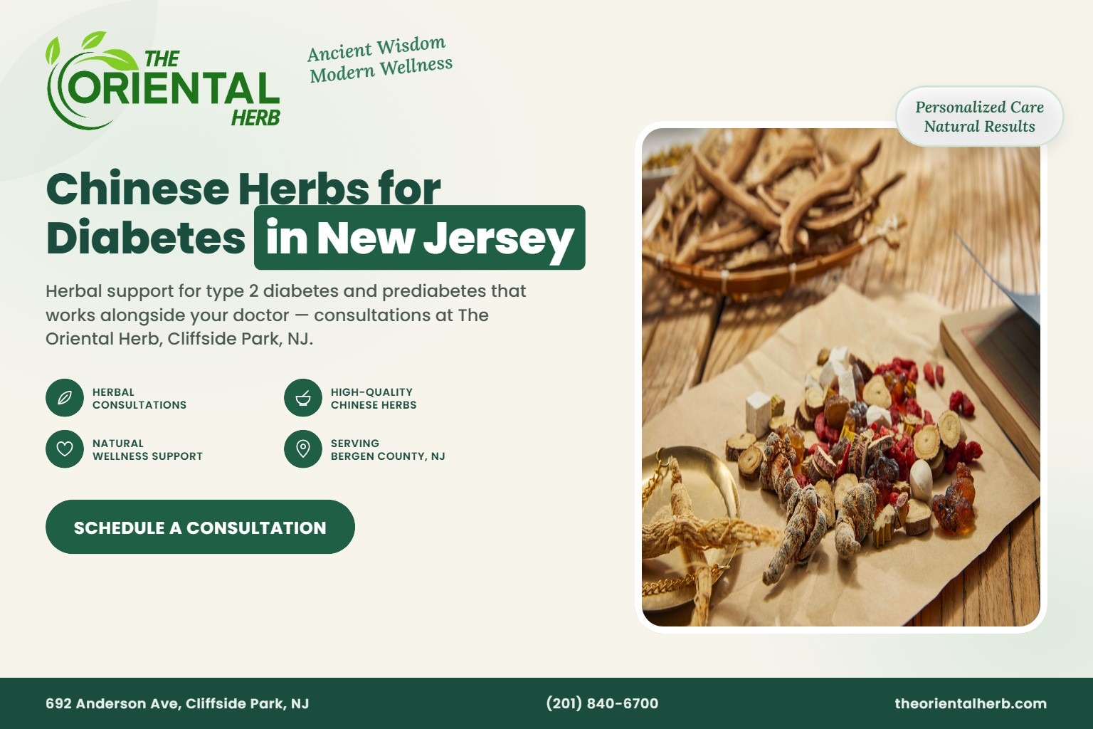 Chinese Herbs for Diabetes in New Jersey: Working Alongside Your Doctor