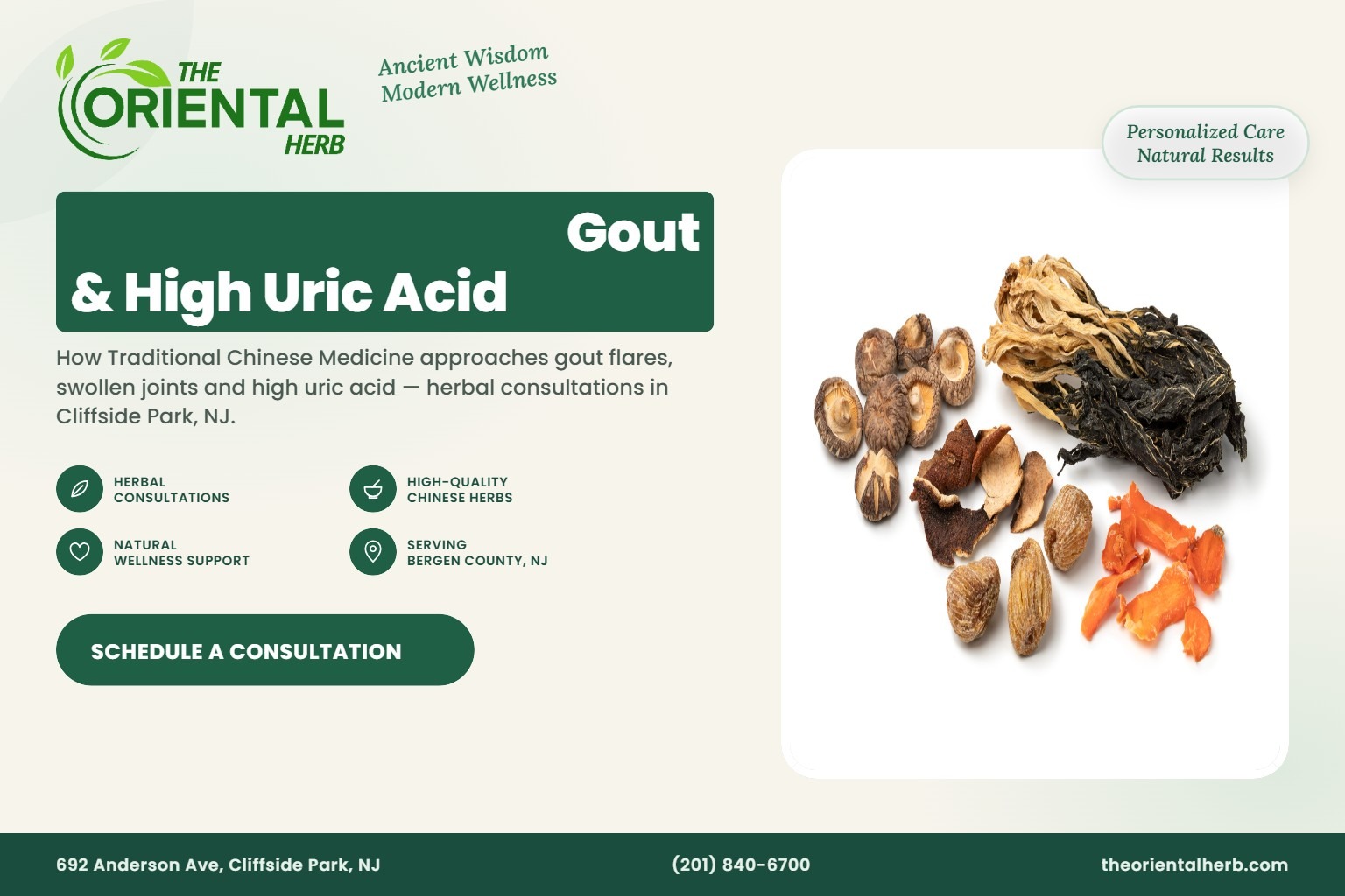 Chinese Herbs for Gout and High Uric Acid: A TCM Approach