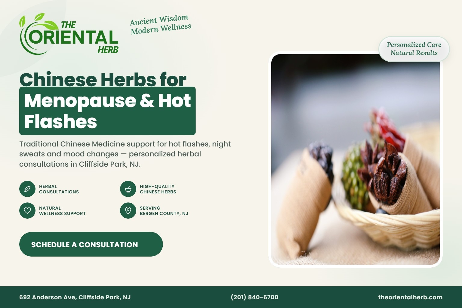 Chinese Herbs for Menopause and Hot Flashes: A TCM Guide