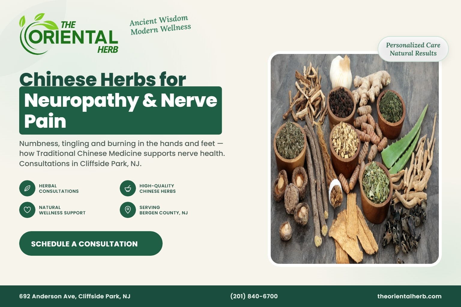Chinese Herbs for Neuropathy: Numbness, Tingling and Nerve Pain in TCM
