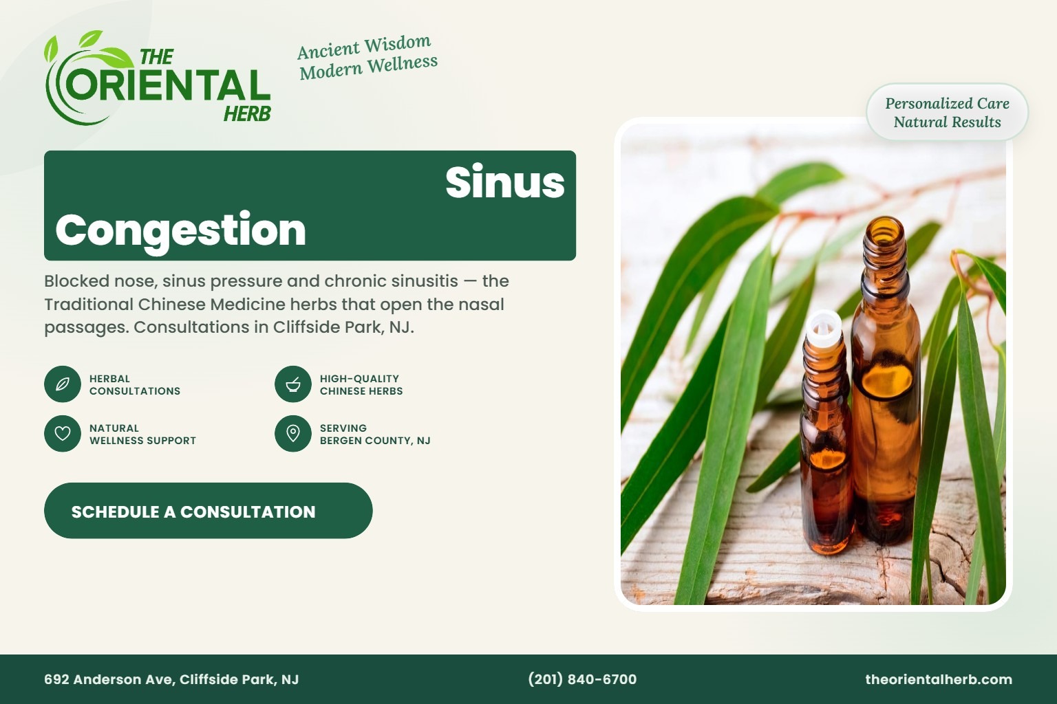 Chinese Herbs for Sinus Congestion and Sinusitis: Clearing the Nose Naturally
