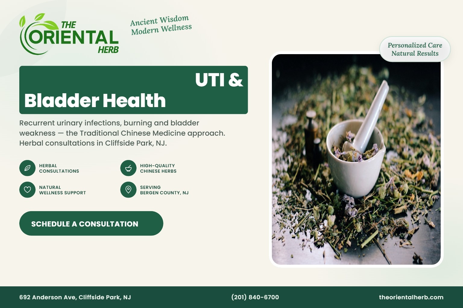 Chinese Herbs for UTI and Bladder Health: TCM for Recurrent Urinary Infections